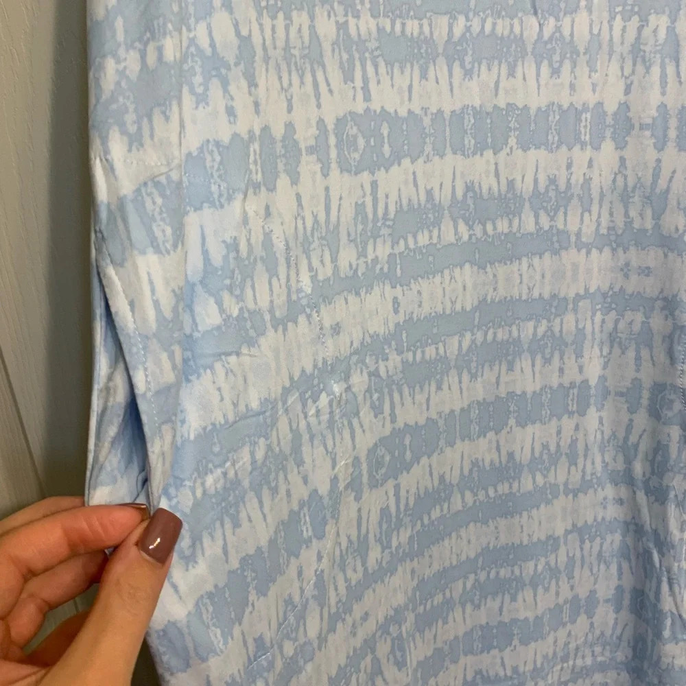 NWT Rae Dunn Tie-dye Dress “Think Happy” - Picture 11 of 12
